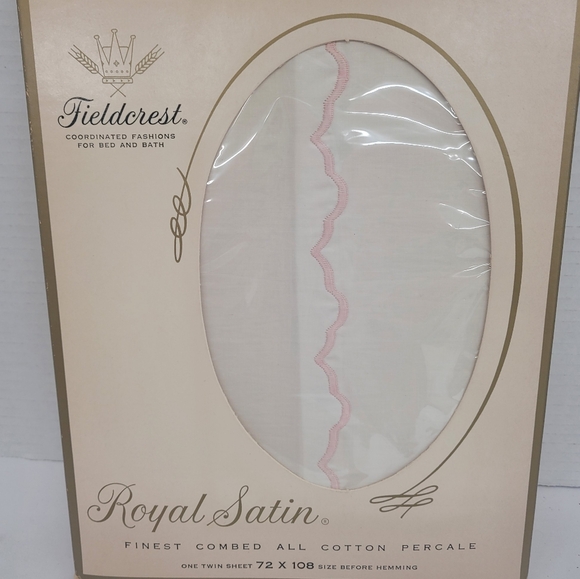 New old stock field crest flat sheet - Picture 1 of 3